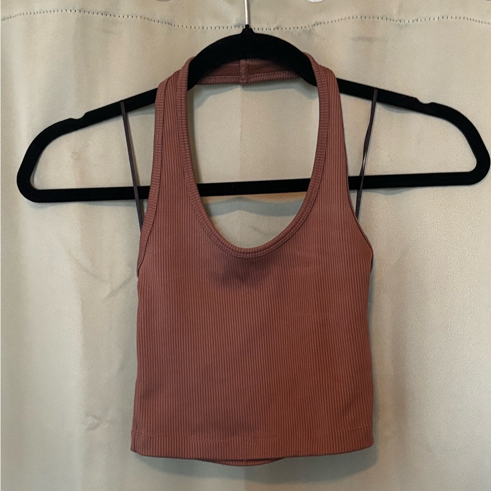 H&M Ribbed Halter Top